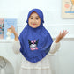 Pookie Frill Hijab - Kids Pop Summers Hijab