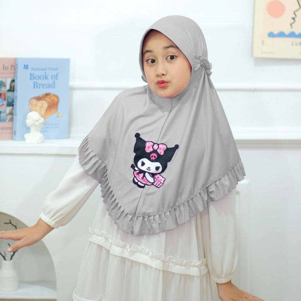 Pookie Frill Hijab - Kids Pop Summers Hijab