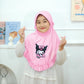 Pookie Frill Hijab - Kids Pop Summers Hijab