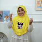 Pookie Frill Hijab - Kids Pop Summers Hijab