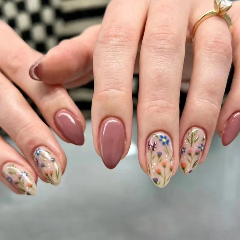 Artifical Magic tape Nails