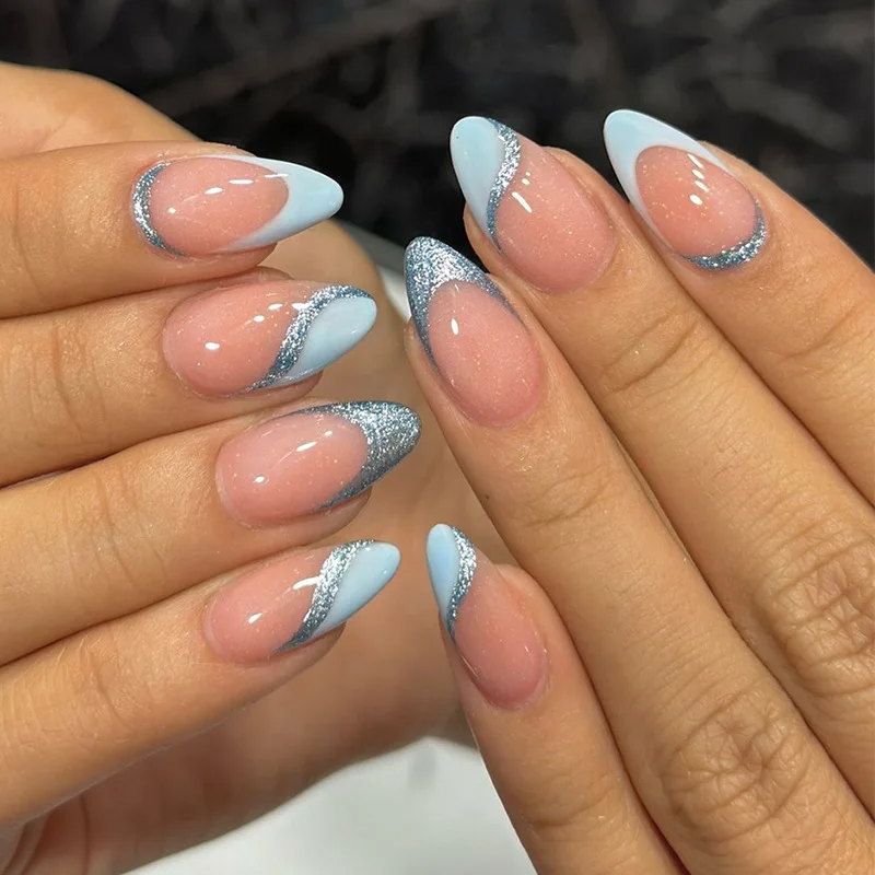 Artifical Magic tape Nails