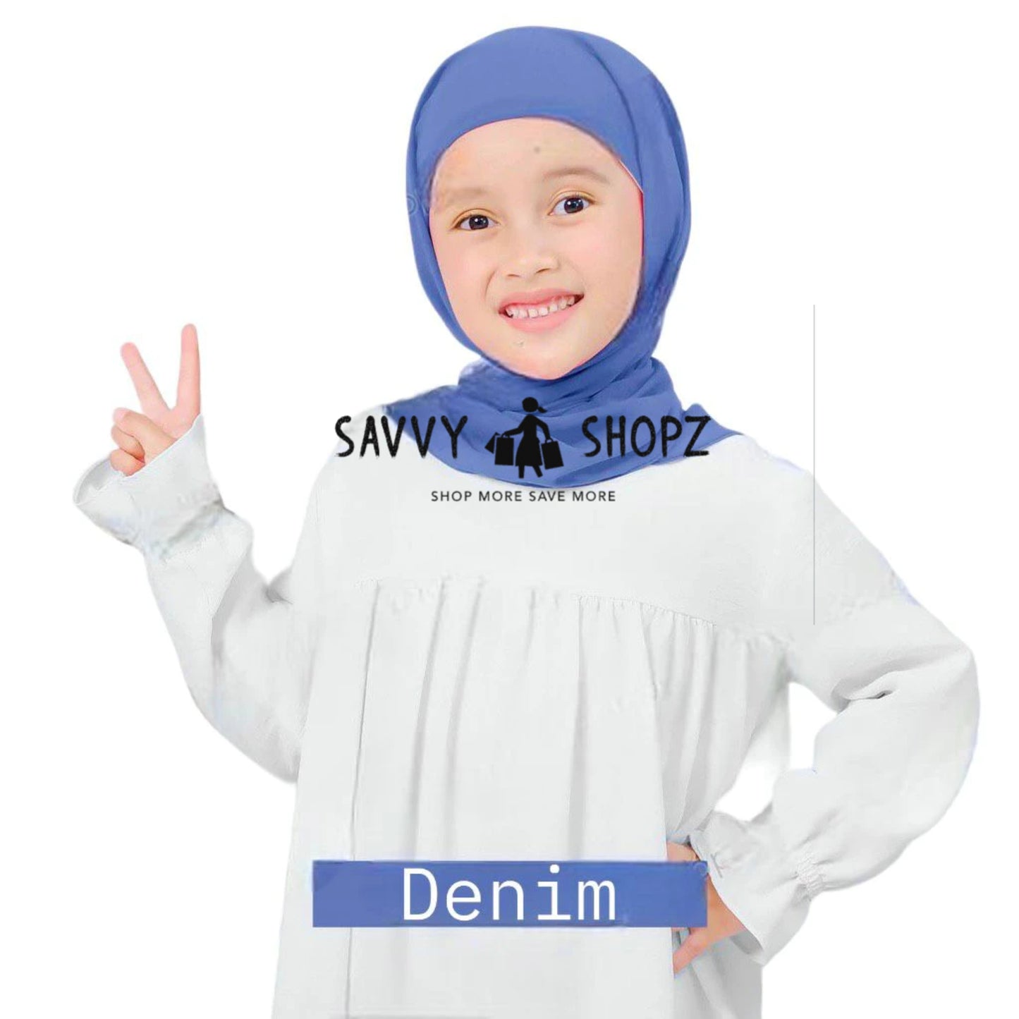 Kids Chiffon Hijab | Ready to Wear, Instant & School Hijab with cap