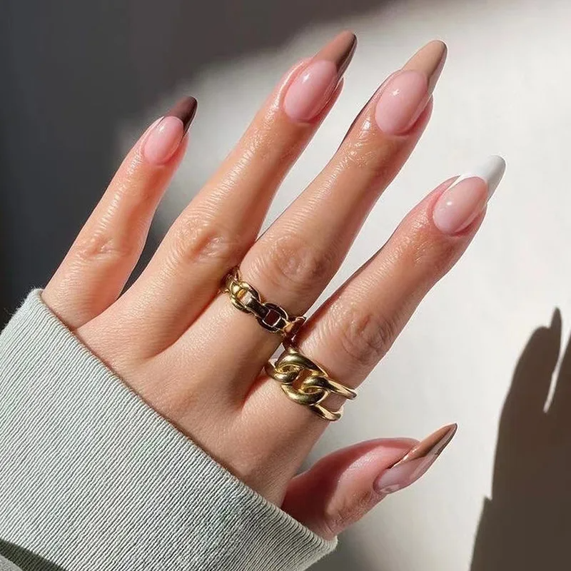 Artifical Magic tape Nails