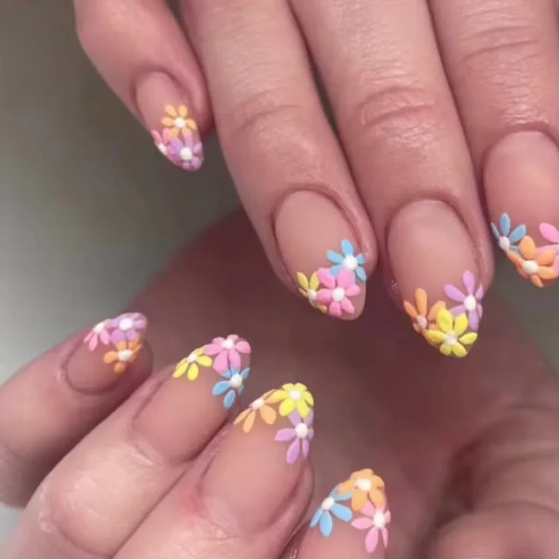 Artifical Magic tape Nails