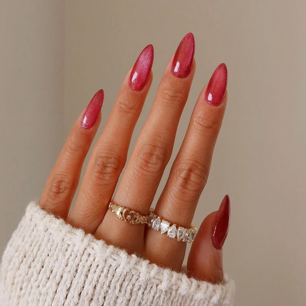 Artifical Magic tape Nails