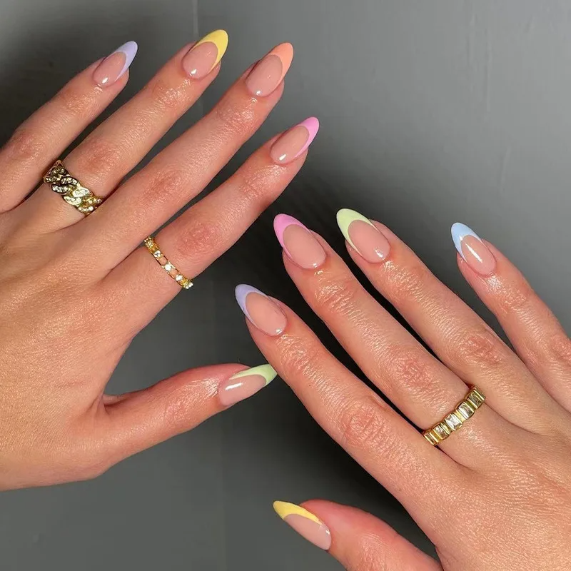Artifical Magic tape Nails