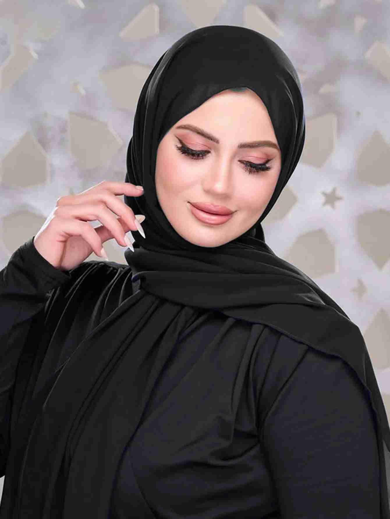 Plain Chiffon Hijab without Cap