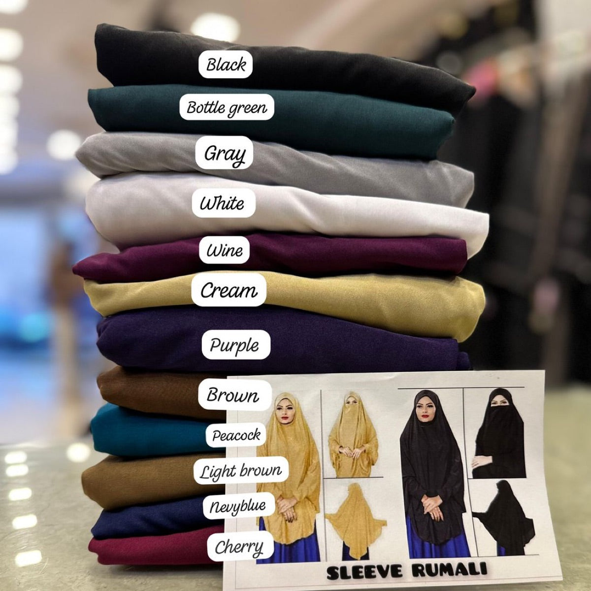Khimar Full sleeve hijab Chadar