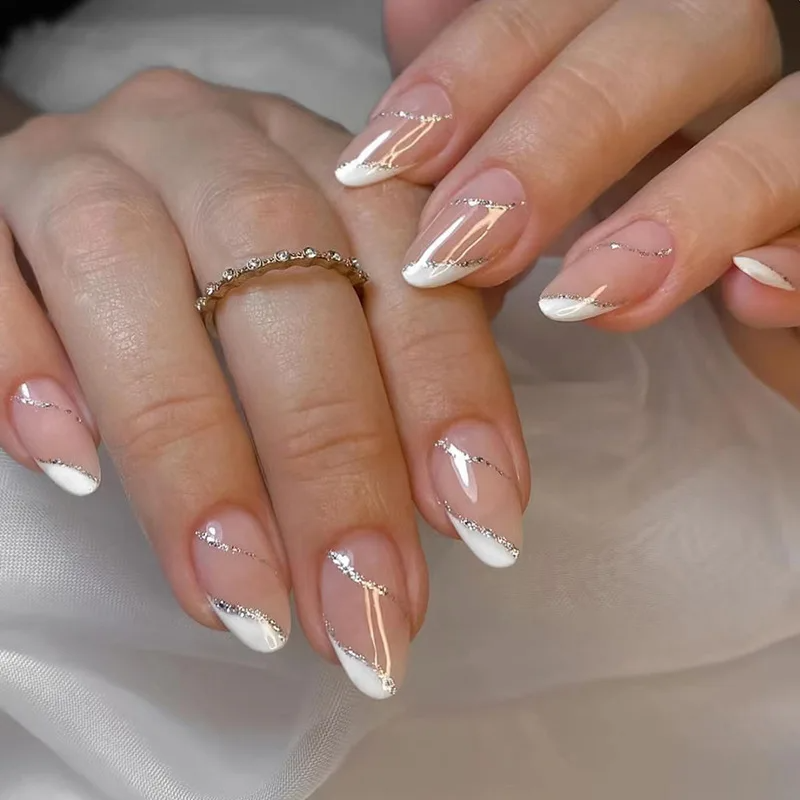 Artifical Magic tape Nails