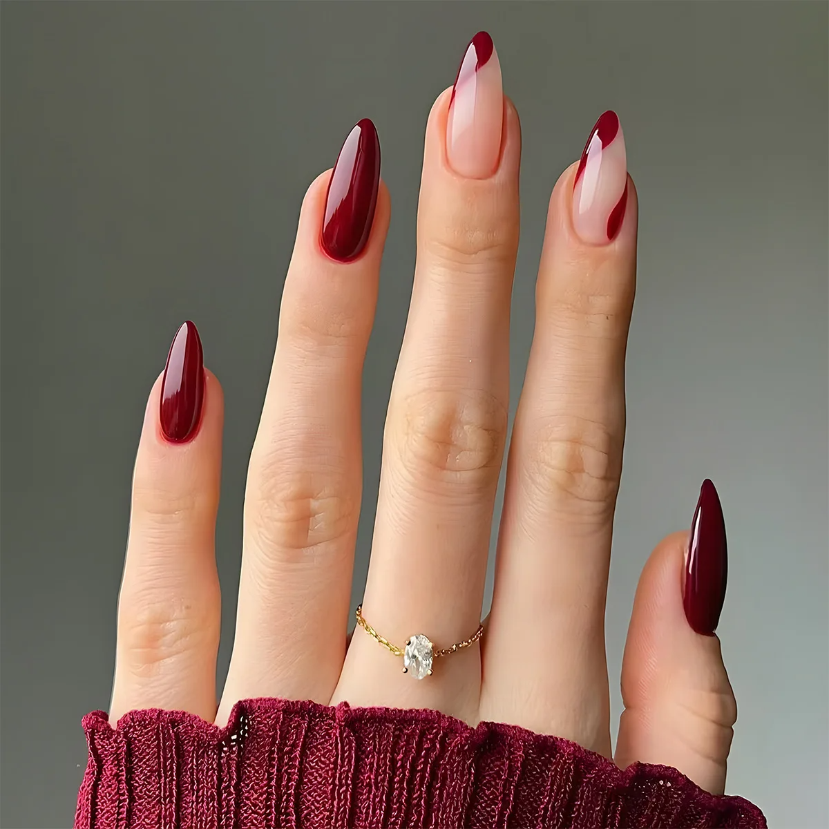 Artifical Magic tape Nails