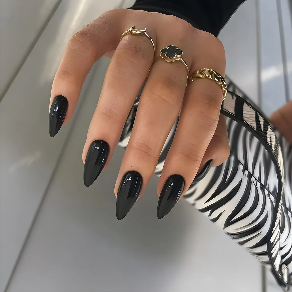 Artifical Magic tape Nails