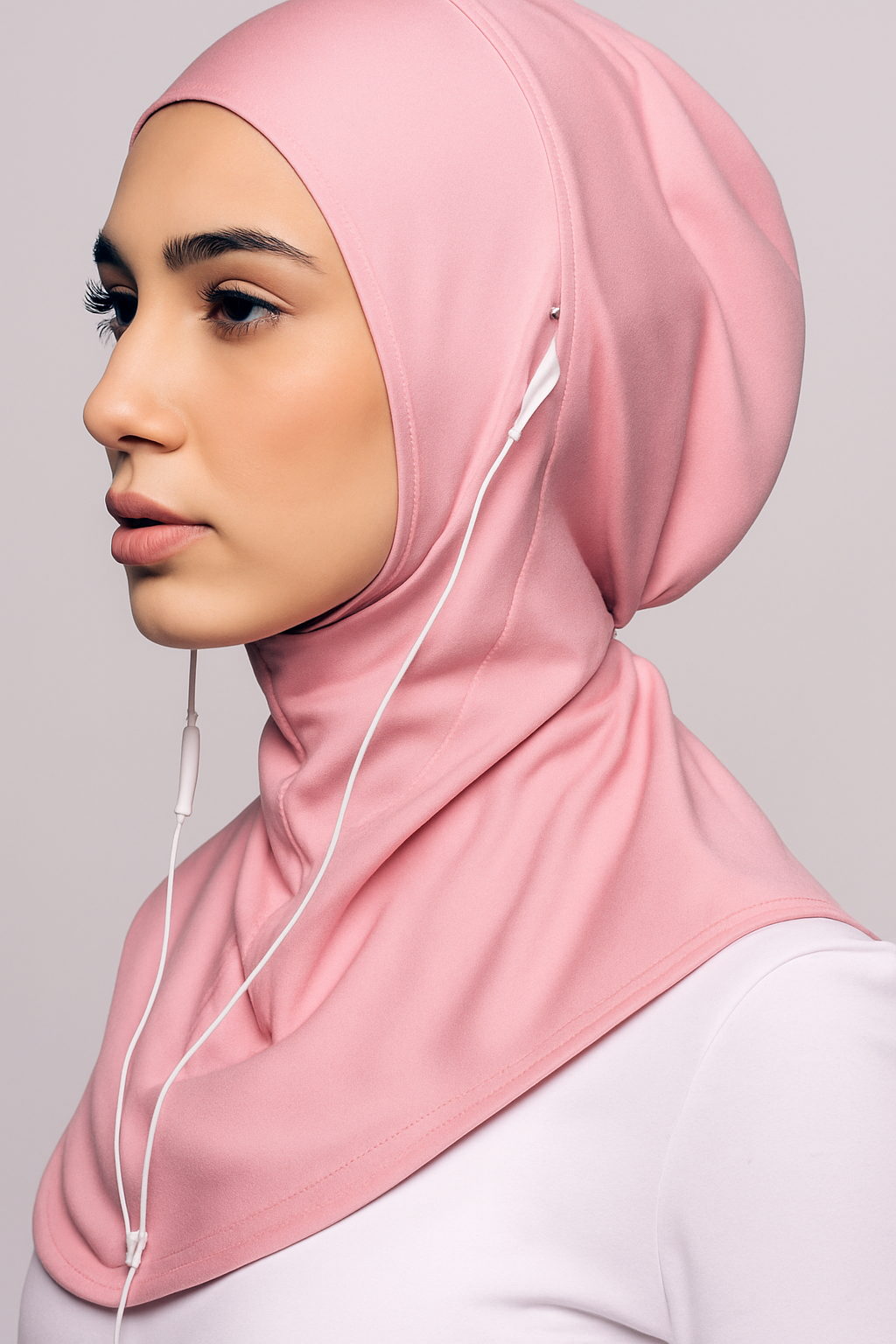 Handsfree Ninja Hijab / Pinless Airpods Hijab