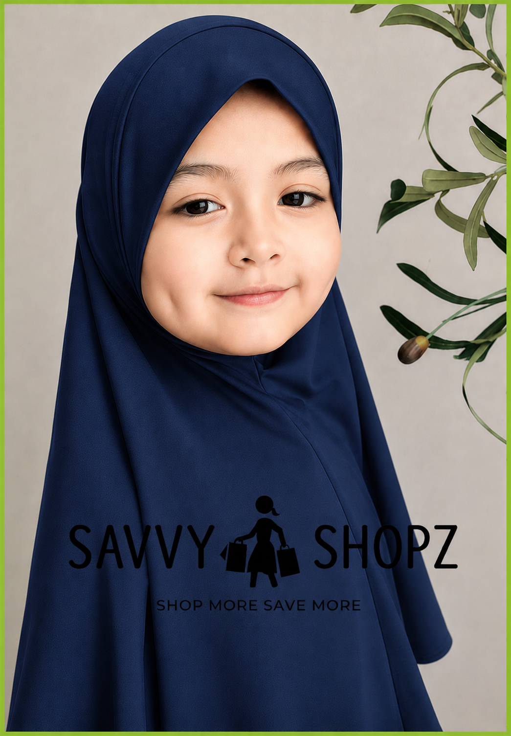 Kids Elastic Hijab