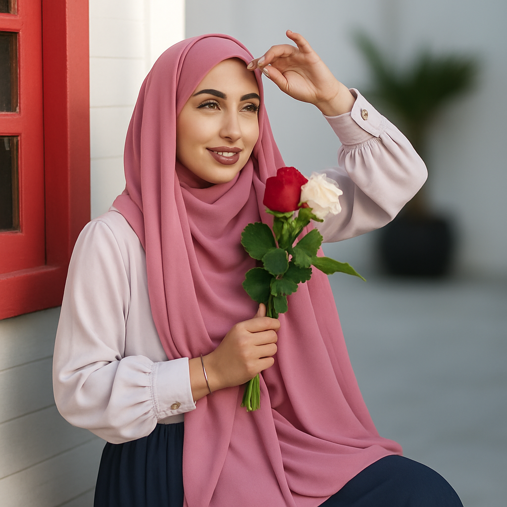 Easy-to-Wear Hooded Scarves.
