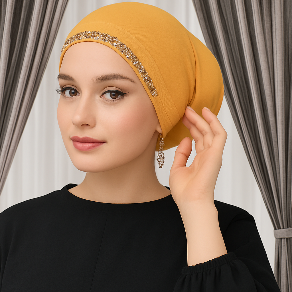 Luxe Glitter Hijab | Pinless & Premium Hijab