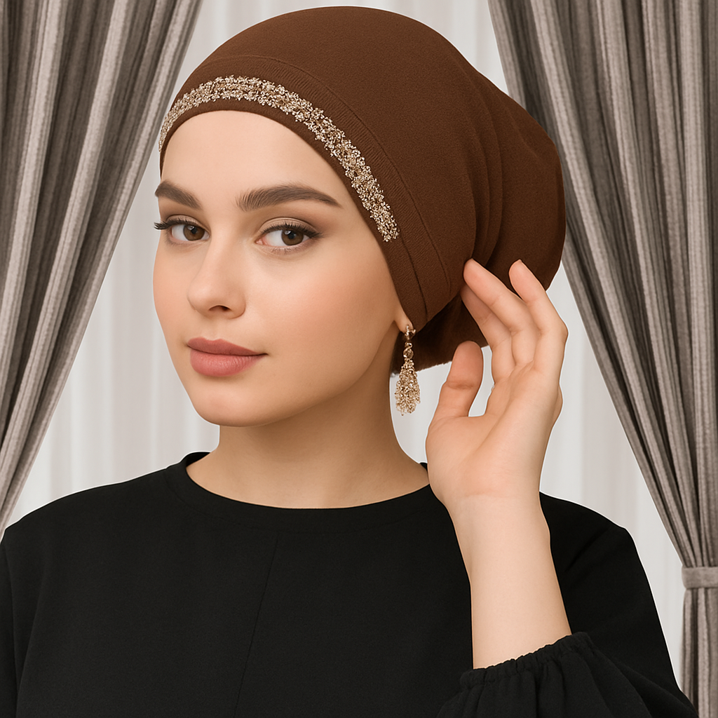 Luxe Glitter Hijab | Pinless & Premium Hijab