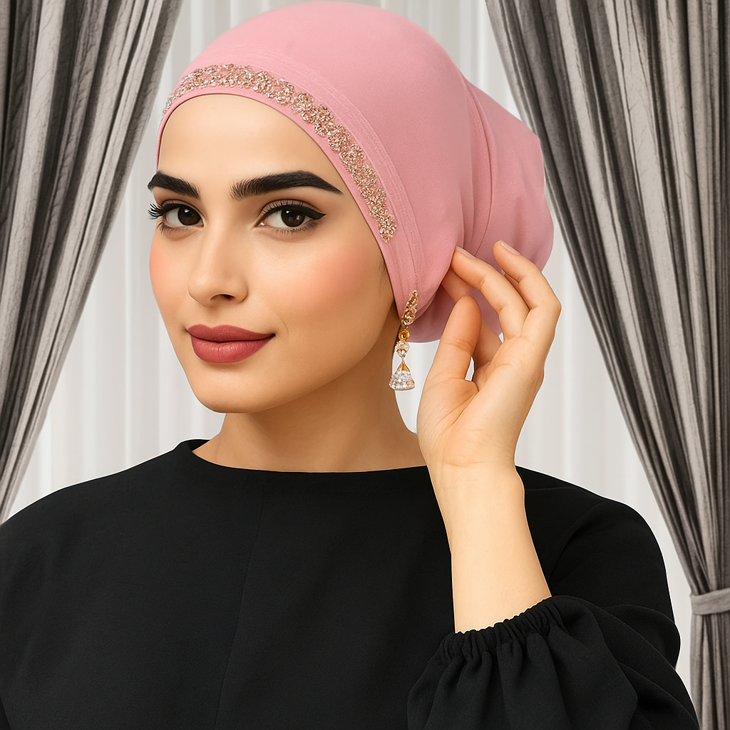 Luxe Glitter Hijab | Pinless & Premium Hijab