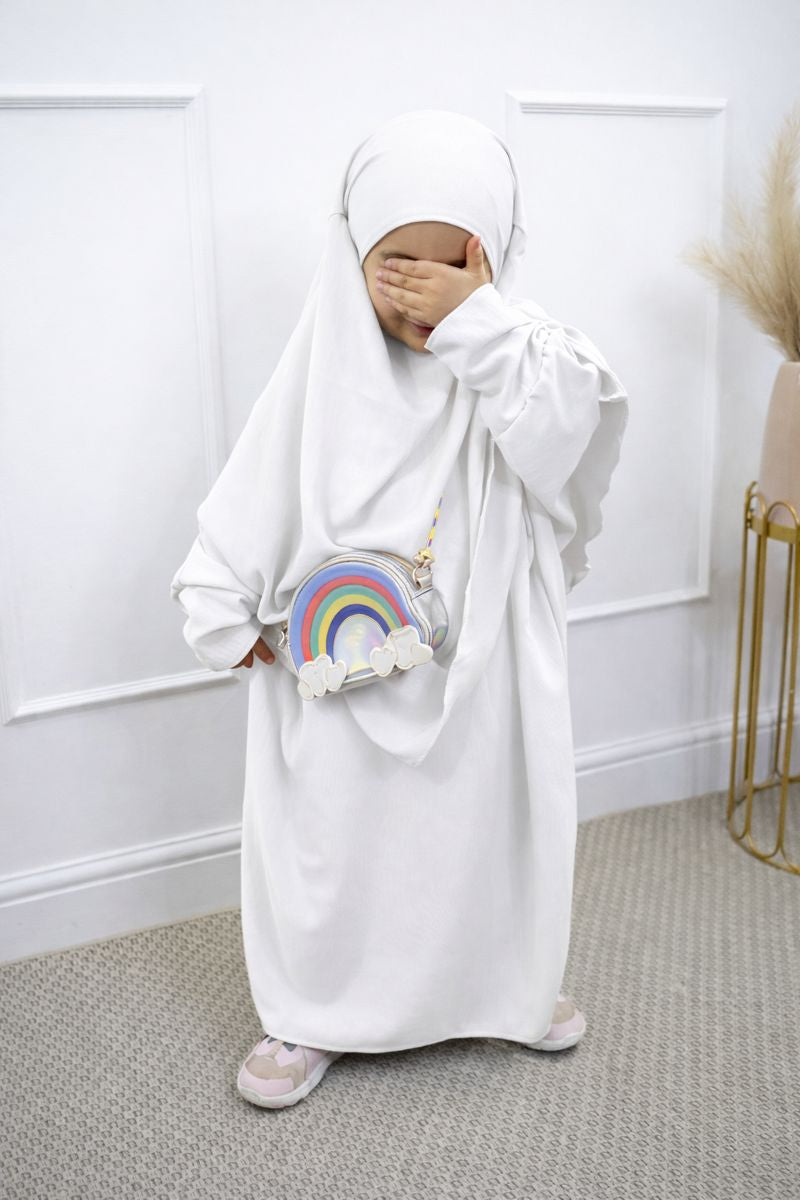 Kids Abaya With Hijab Set - Kids Khimaar Abaya