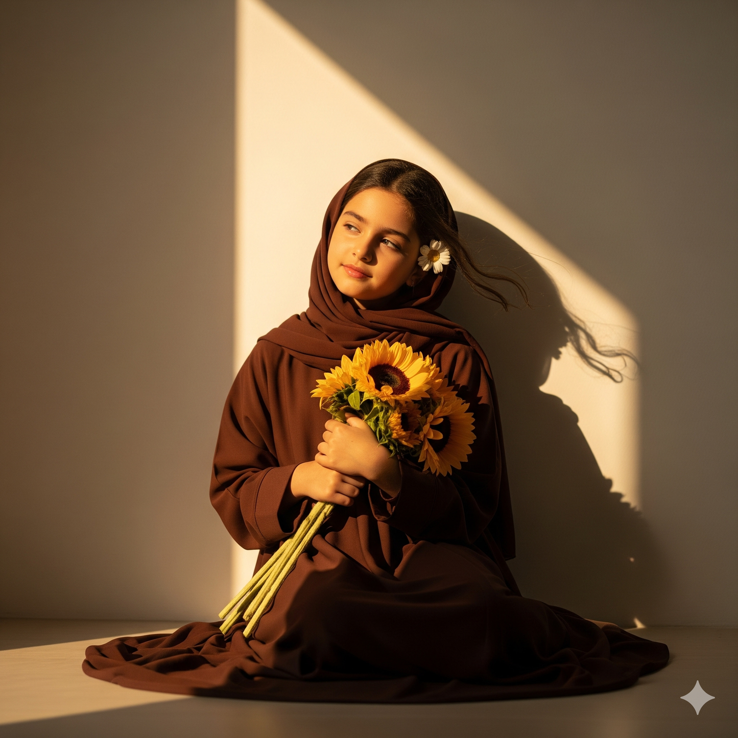 Abaaya Safa - Kids Chiffon Abaya with hijab