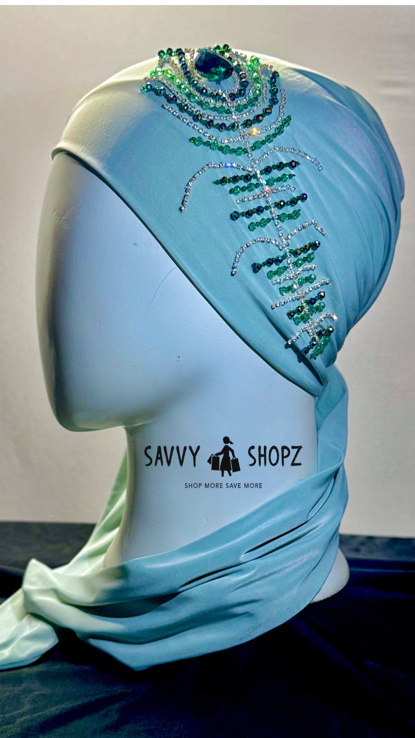 Peacock Pearl Irani Hijab