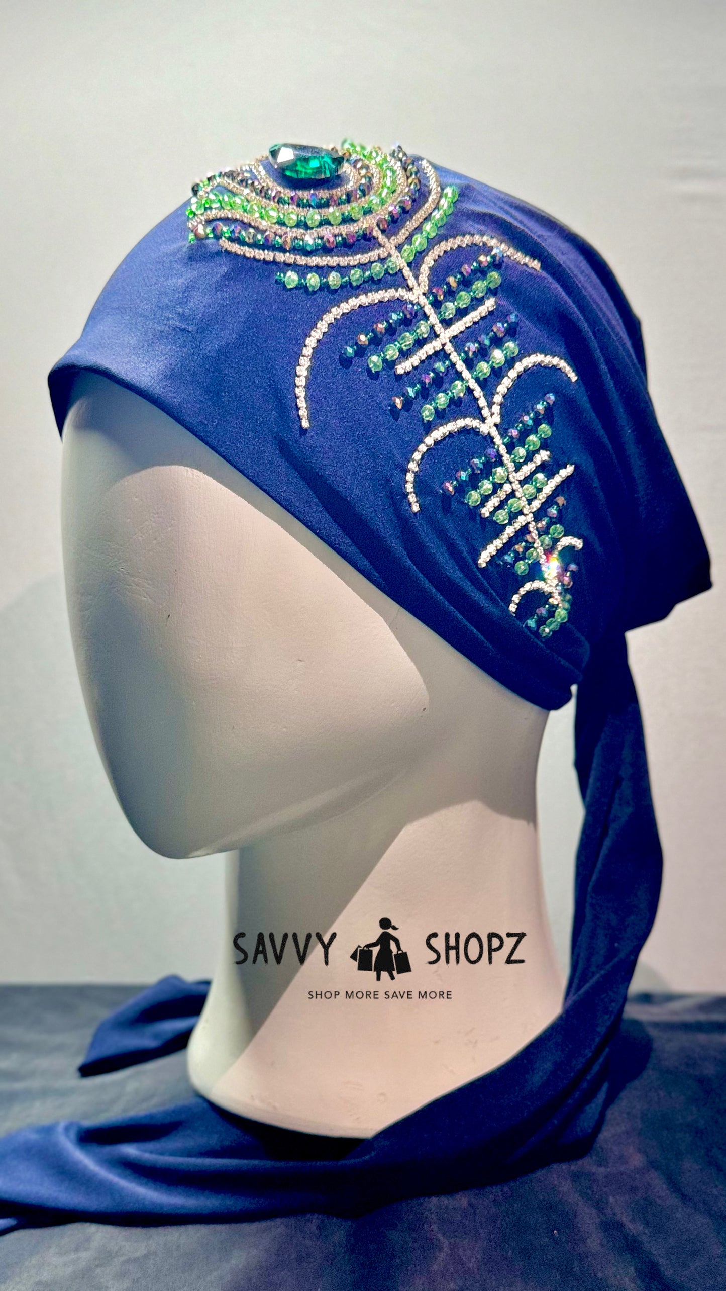 Peacock Pearl Irani Hijab