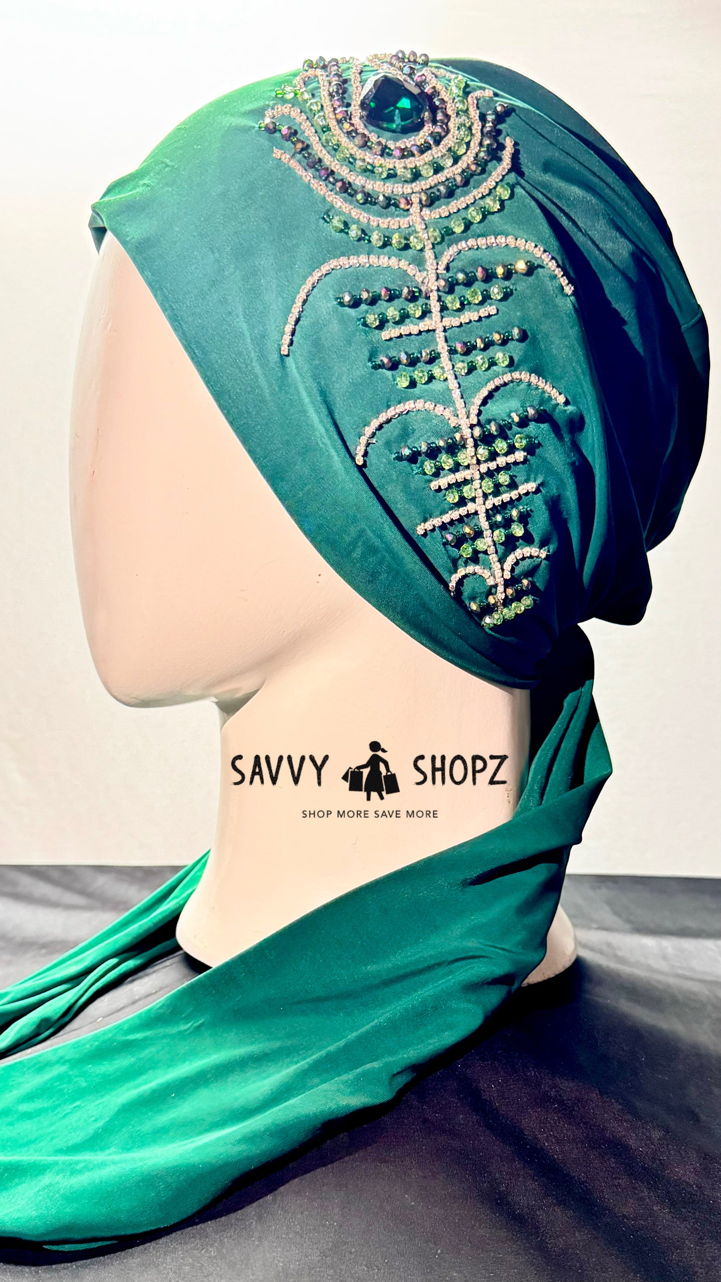 Peacock Pearl Irani Hijab