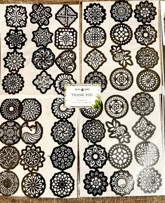 Mehndi Stencils for Eid and Wedding