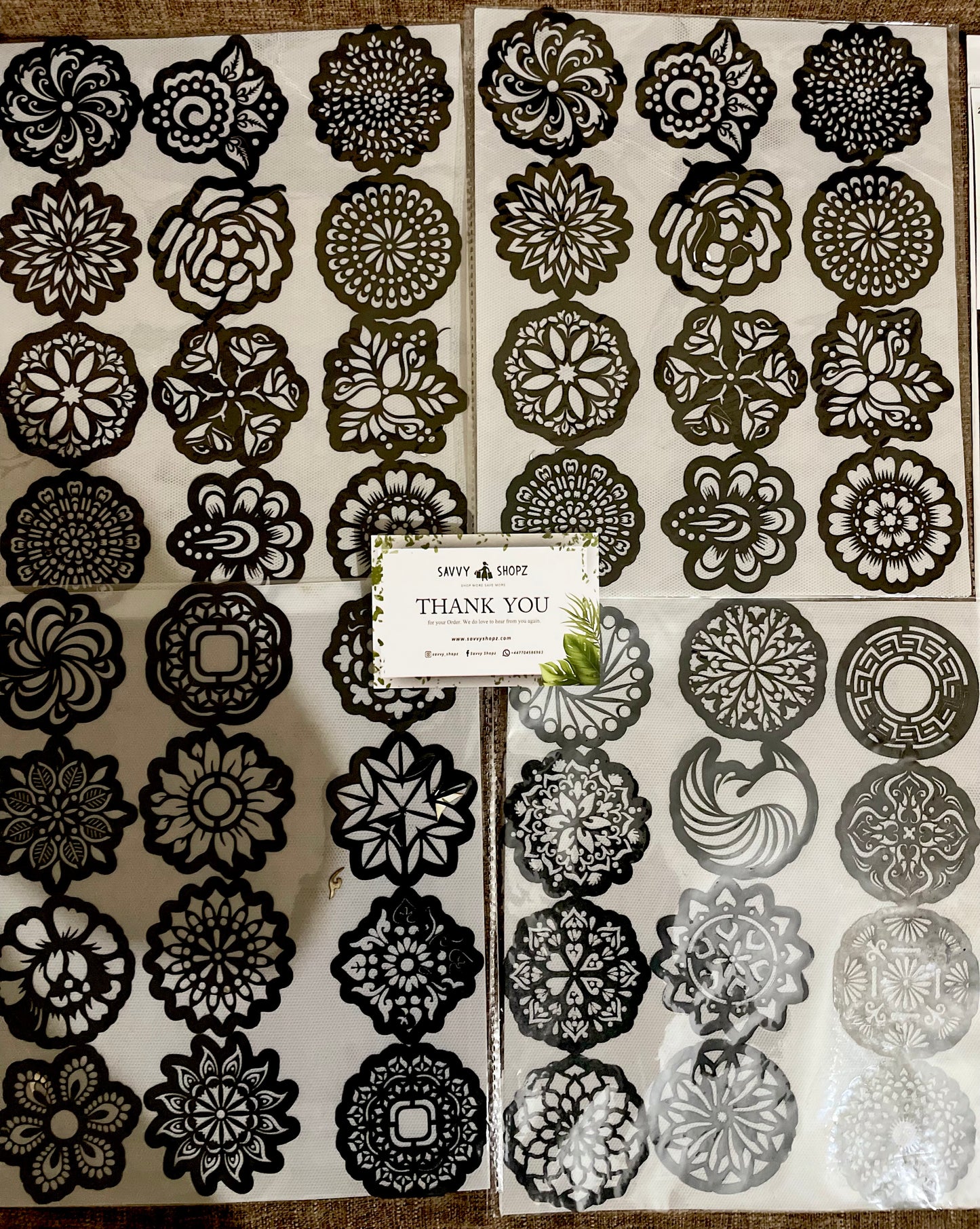 Mehndi Stencils for Eid and Wedding