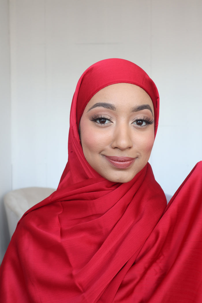 Ninja Hijab with attached cap - No pin hijab