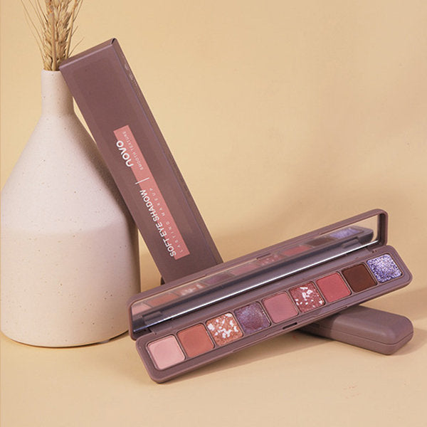 NOVO Eyeshadow Palette - For Makeup - 7 Colors And 3 Styles Available from Apollo Box