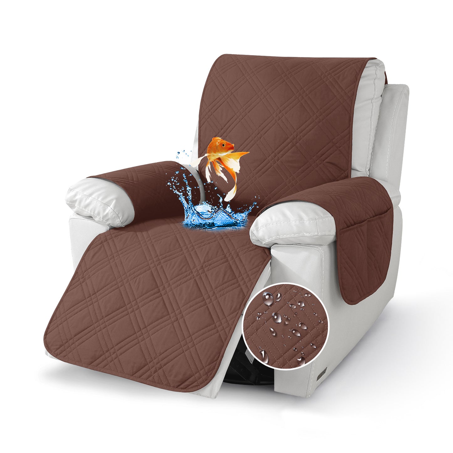 Amazon Three-line Recliner Sofa Cushion Non-slip Sofa Cover Towel Waterproof Pet Sofa Cushion Anti-dirty Sofa Protection Cushion