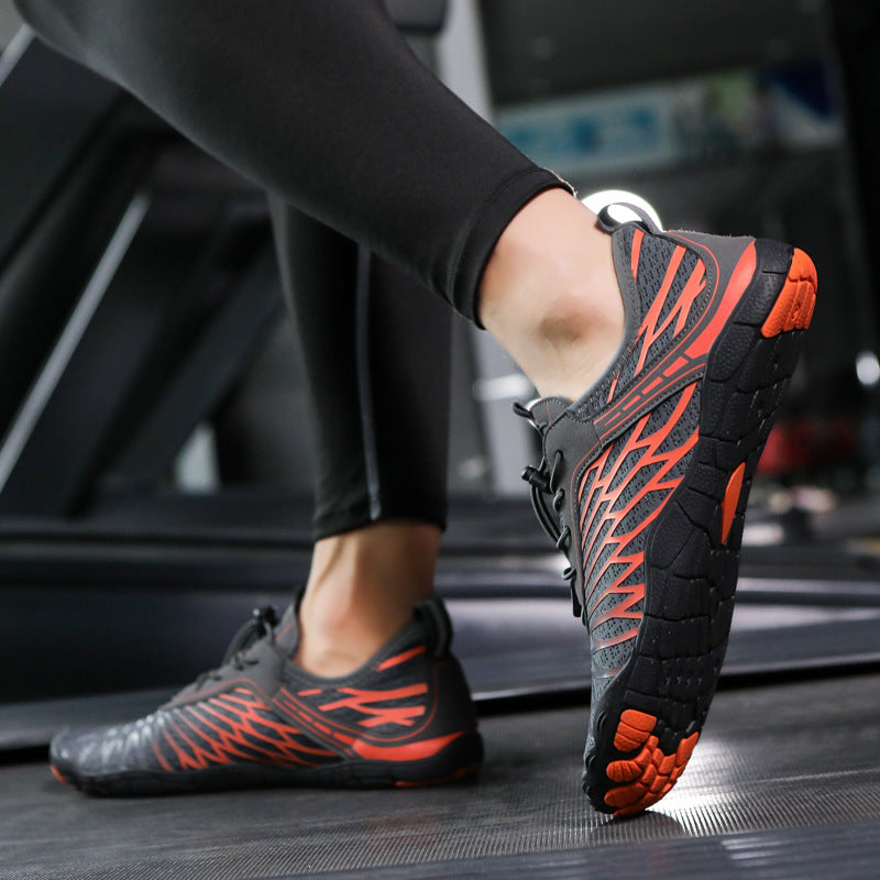 Outdoor Cross-border Five-finger Shoes Beach Shoes Couple's Tracing Shoes Diving Wading Shoes Fitness Swimming Drifting Shoes