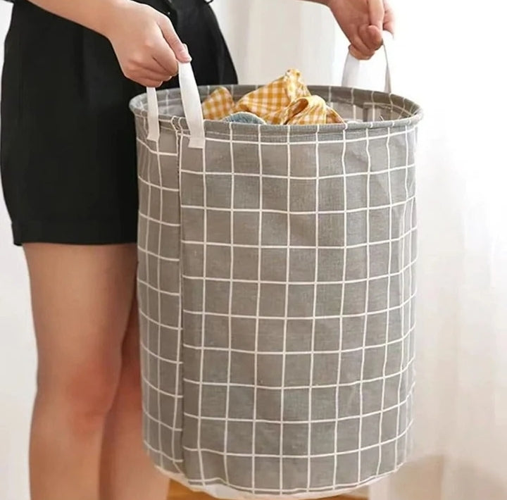 Foldable Laundry Hamper Bucket,Dirty Clothes Laundry Basket,
