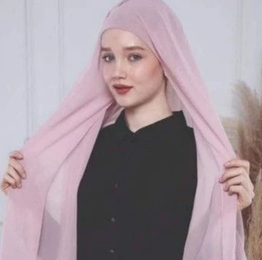 Plain Chiffon Hijab without Cap