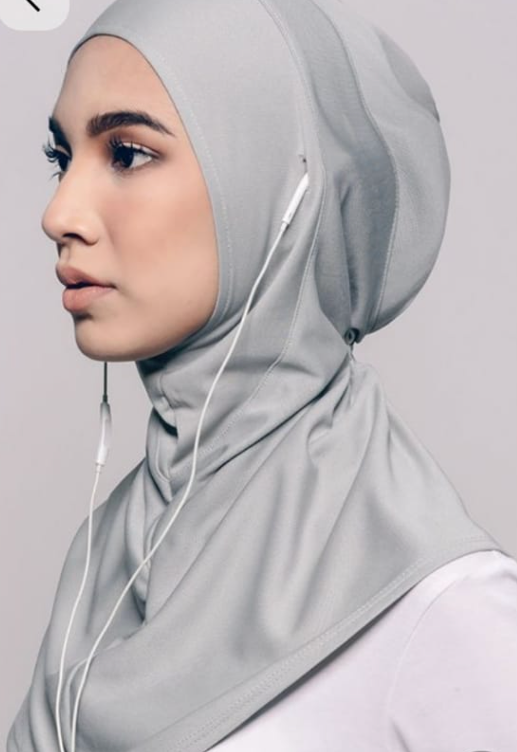 Handsfree Ninja Hijab / Pinless Airpods Hijab