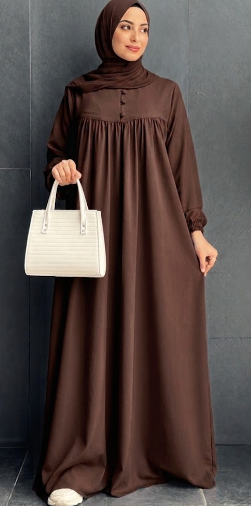 *Flowy Maxi Abaya*