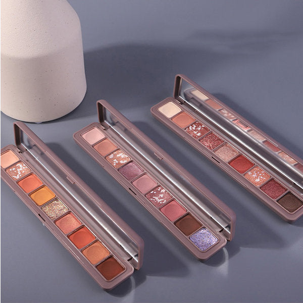 NOVO Eyeshadow Palette - For Makeup - 7 Colors And 3 Styles Available from Apollo Box