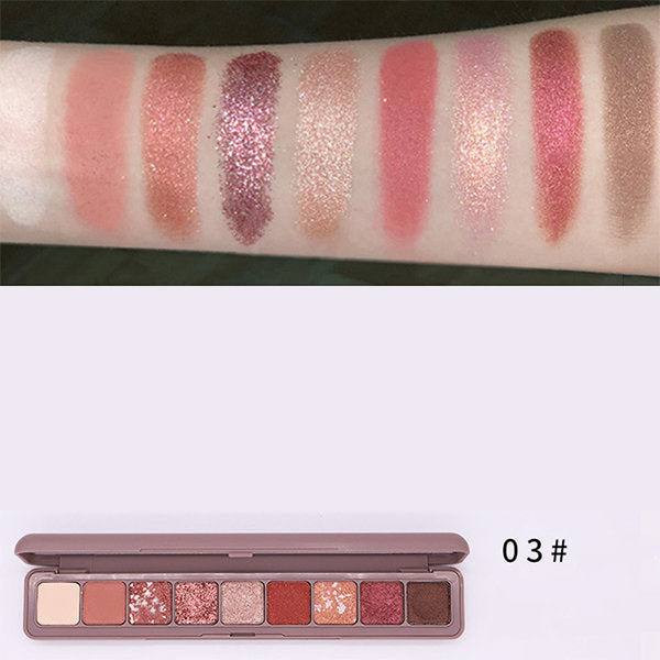 NOVO Eyeshadow Palette - For Makeup - 7 Colors And 3 Styles Available from Apollo Box
