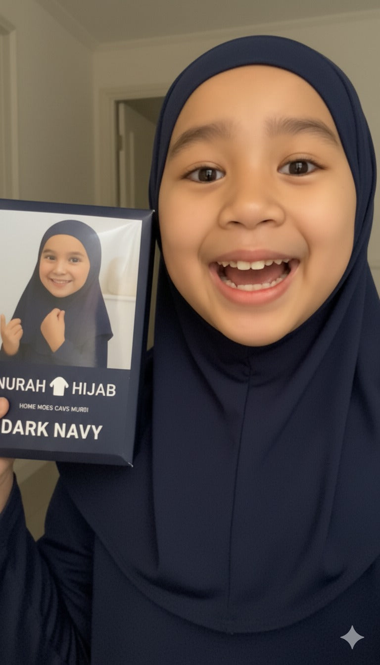 Savvy Kids Hijab – Easy to wear Hijab for School
