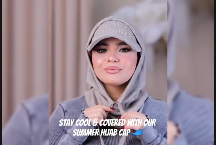Noor Summer Hijab with Cap - 5 Second Pinless Hijab
