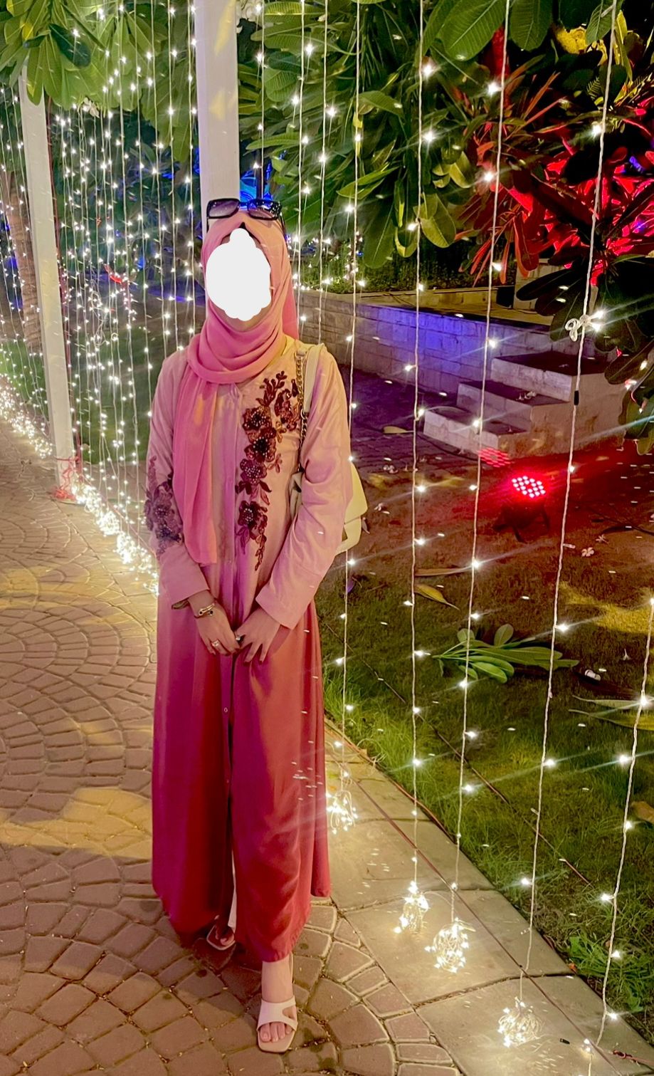 Glamourous Embroidery Abaya - Aisha's Signature Design