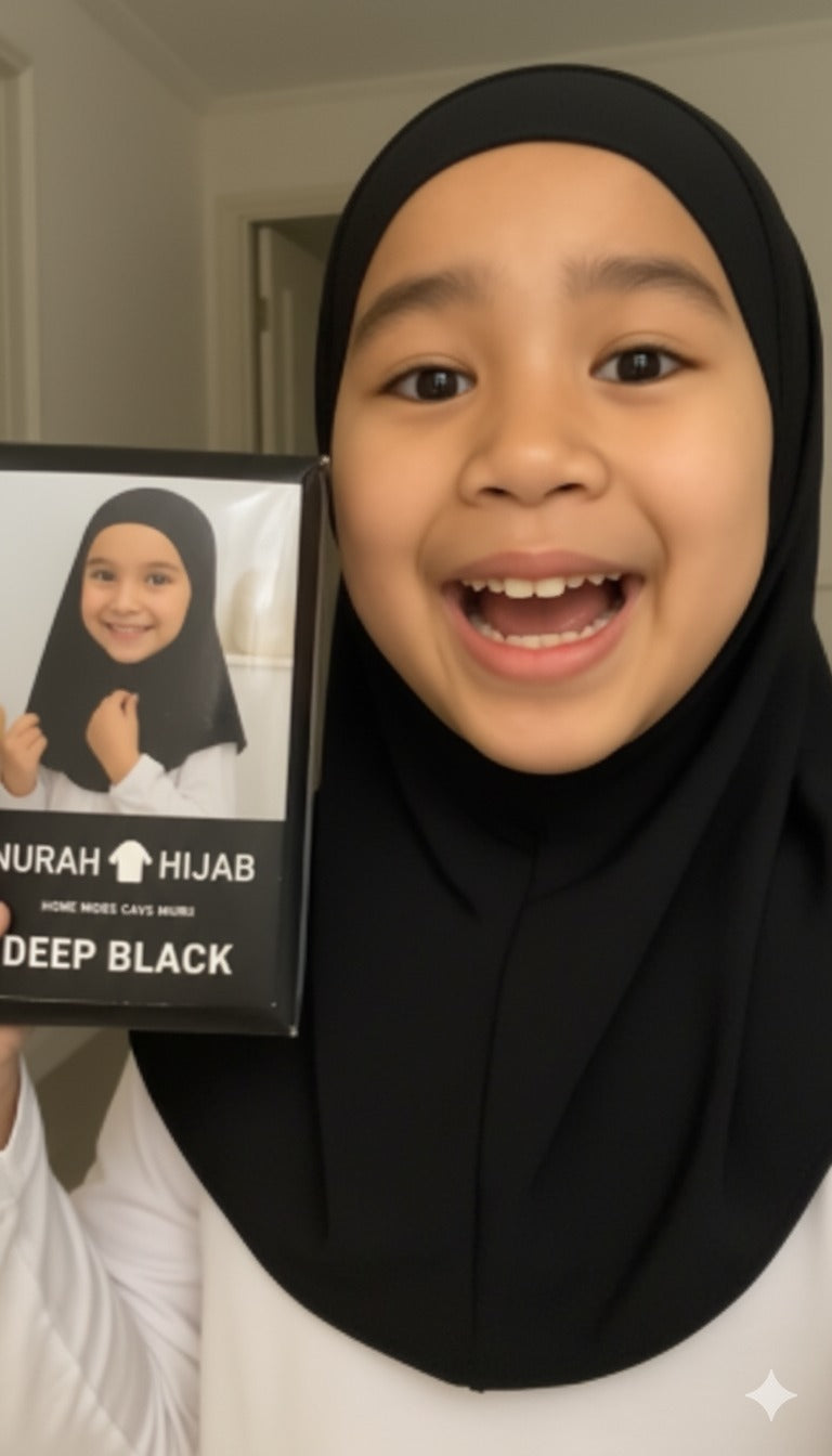 Savvy Kids Hijab – Easy to wear Hijab for School