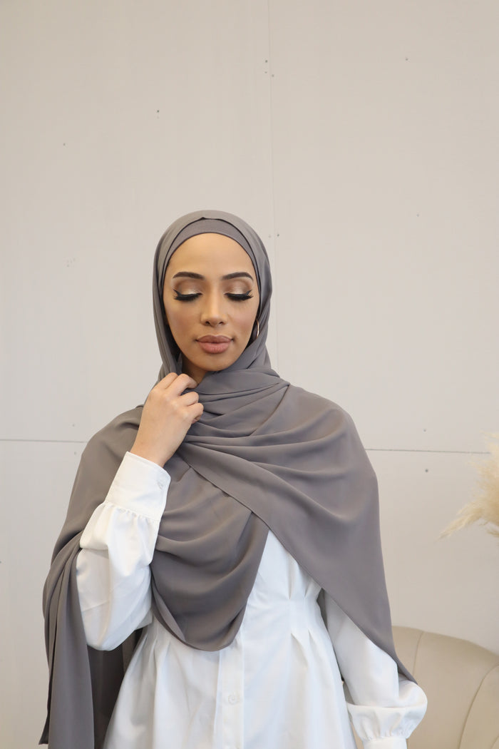 Ninja Hijab with attached cap - No pin hijab