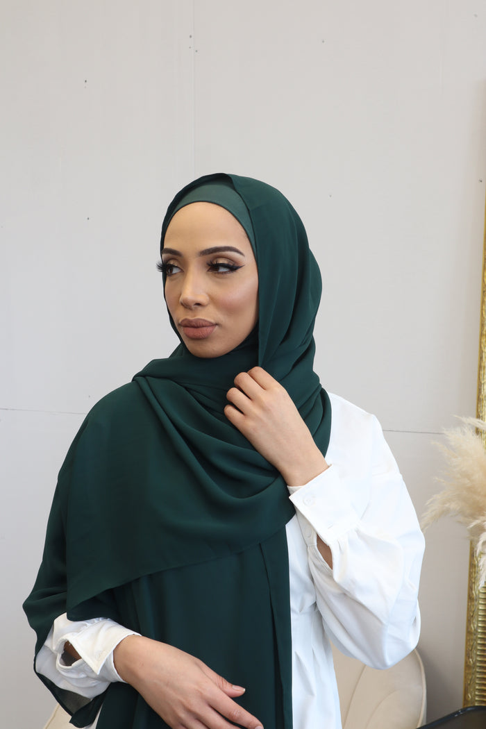 Ninja Hijab with attached cap - No pin hijab