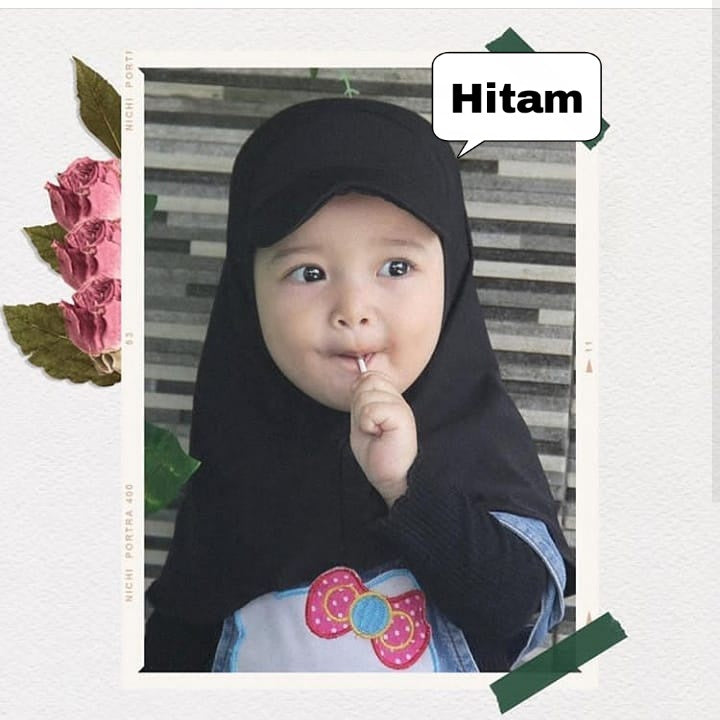 Sport Hijab Cap / Summer Cap Hijab for Kids / Kids Hat Hijab