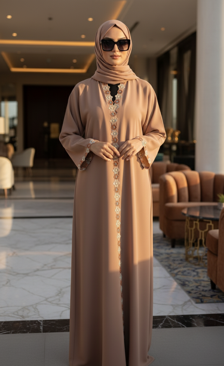 modest wear abaya- summer abaya by savvyshopz