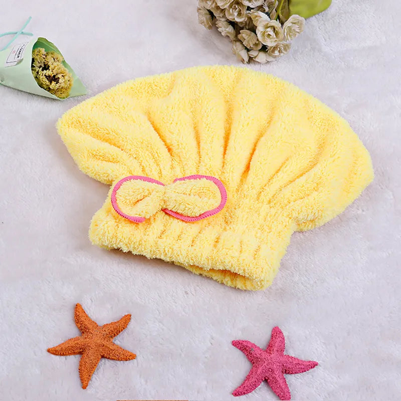 Hair Drying Towel , Quick Dry Microfiber Hair Towel, Super Absorbent Hair Towel Wrap