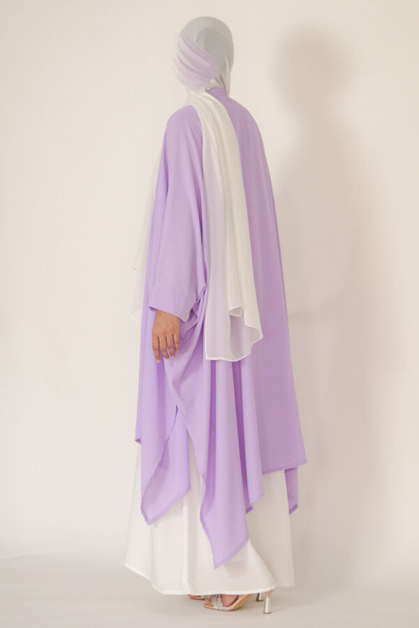 Lavender Solid Shrug