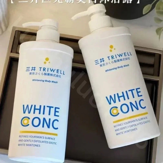 UK / US Amazon Original Imported Goat Milk Body Wash Niacinamide Whitening, Brightening, Cleaning, Pore Contraction Moisturizing Lasting Fragrance, Shower Gels